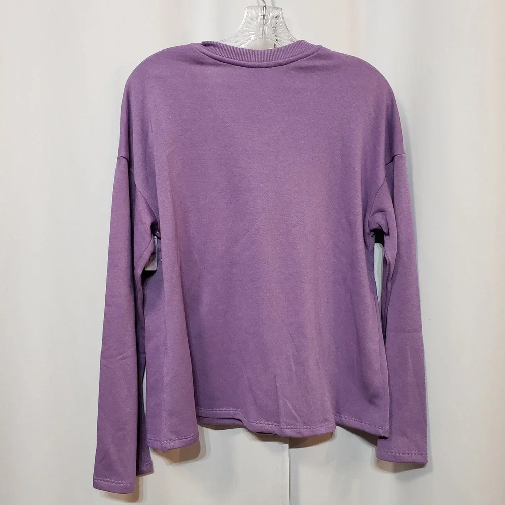 Disney Parks Disneyland Resort Purple Loungewear Set V-Neck Pullover Pants Small - Picture 4 of 14